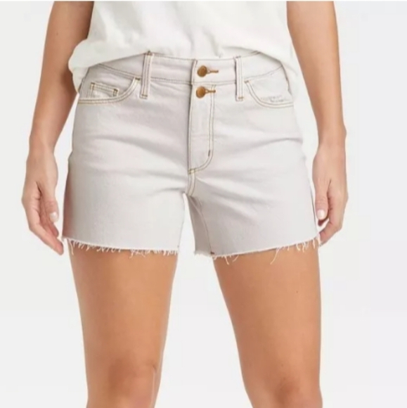 NWT Universal Thread High Rise Vintage Midi Short - Picture 1 of 10